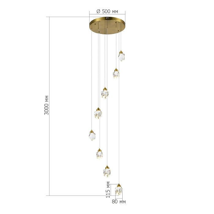 Встраиваемый ST LUCE SL6114.203.08