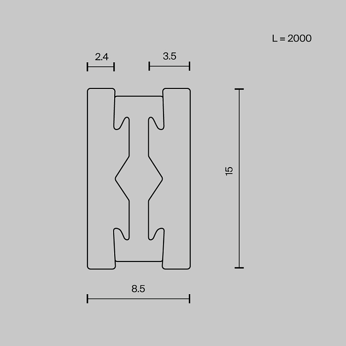 Трековая система Technical TRX154-112PT