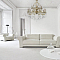 Люстра Lucia Tucci BARLETTA 1730.15 cream white